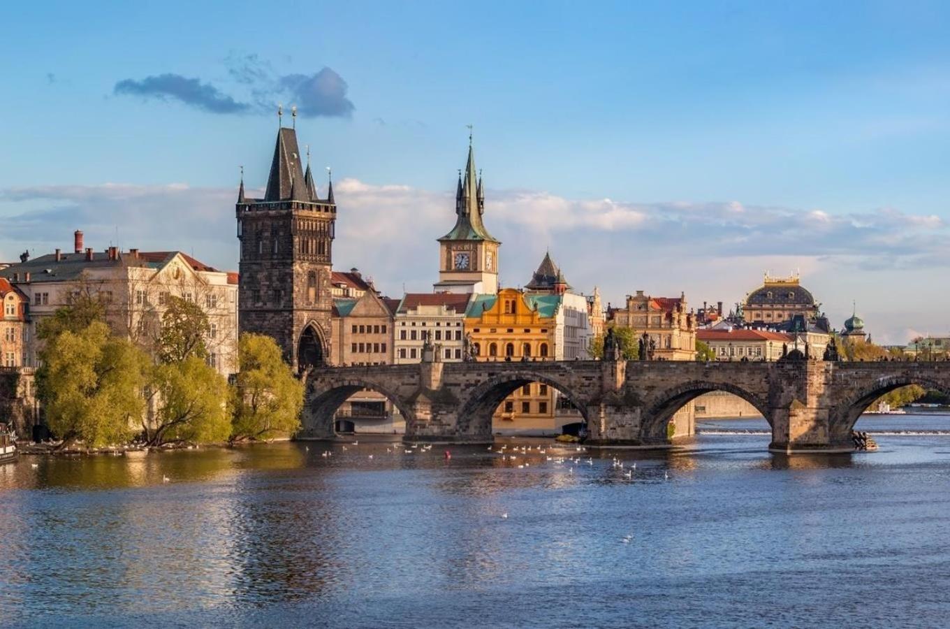 Mezonetovy Apartman V Centru Praha Exteriér fotografie